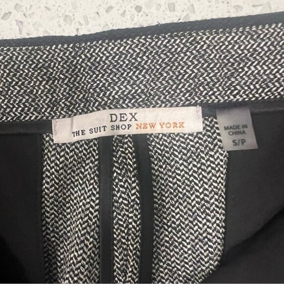 DEX THE SUIT SHOP Chic Ankle Pants - Black and Gray - Women's Size Small - Picture 6 of 8